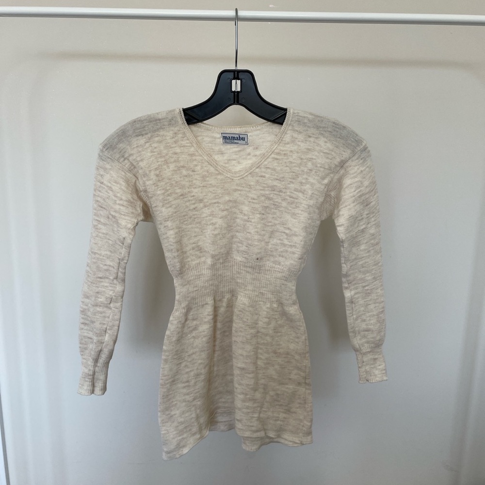 Vintage Mamabu Babydoll Knit Longsleeve